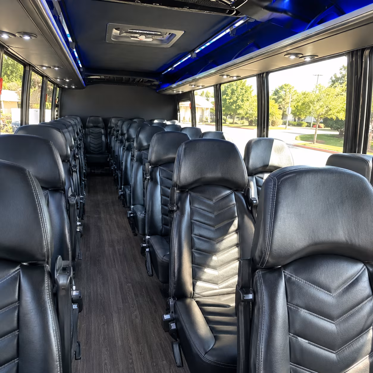 gardena school event transportation onboard seating