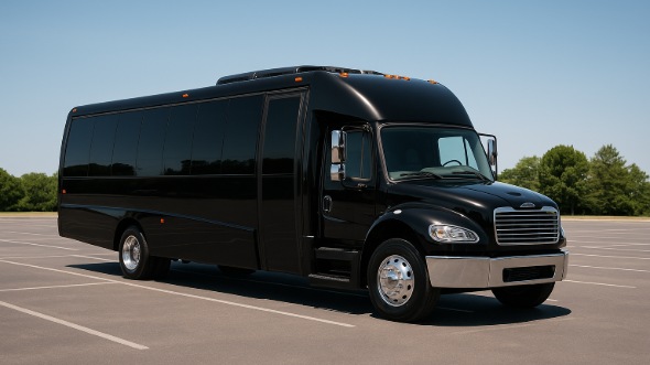Exterior of Charter Bus Company Gardena's 15 Passenger Minibus in Gardena