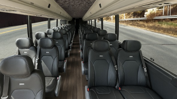 gardena 18 passenger minibus inside