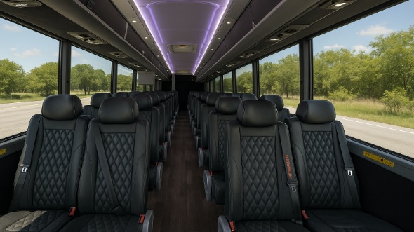 gardena 30 passenger minibus inside