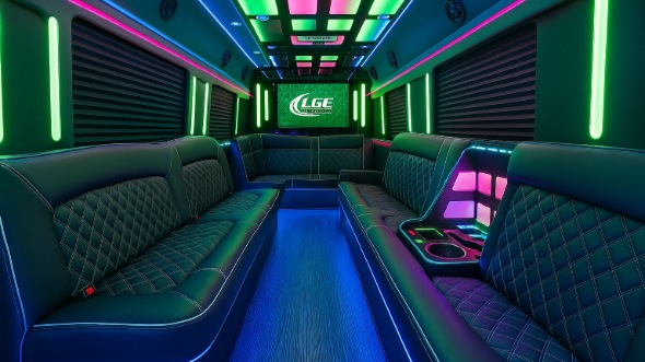 gardena party bus rental inside