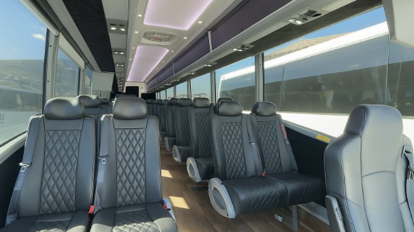 huntington park 28 passenger minibus